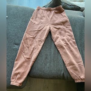Aritzia Cozy Mega Fleece Sweat Pants